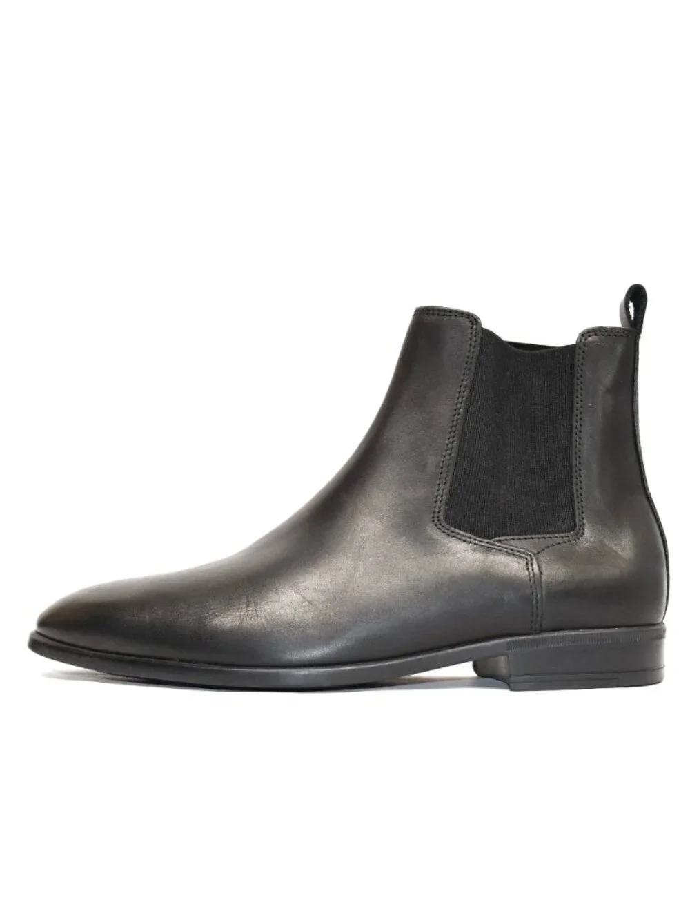 New! BRUNO MAGLI Nello Chelsea Boot Black Leather Size 10 M DD542 Made in Italy
